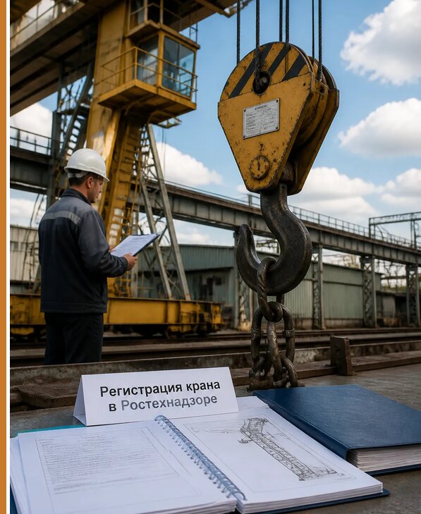 Регистрация крана в Ростехнадзоре в Изобильном от 15582 р. | Авеста ОТиПБ