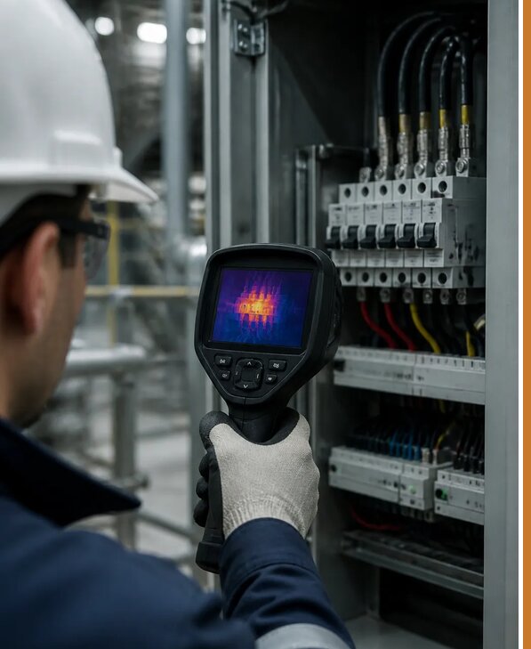 Тепловой контроль оборудования в Изобильном для безопасности работ